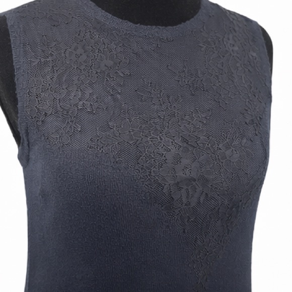 rag & bone Tops - Rag & Bone Navy Lace Wool Tank Top xs